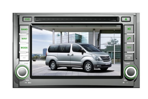 Movewell H1-C6 for Hyundai H1 2007-2012 6.2 zoll Touchscreen auto-dvd player im Armaturenbrett Navigation Eingebaut bluetooth RDS
