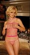 Elegant Moments Industrial net bandeau top & matching thong 1410