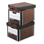 Records Storage Boxes, Max Strength, 850 Lb, Letter/Legal, Fastfold FEL0072502