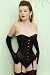 What Katie Did Dolly Black Satin Corset