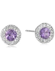 10k White Diamond Studs (1/10 cttw, I-J Color, I2-I3 Clarity)