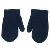 Toddler Magic Acrylic Mitten - Navy W20S20E