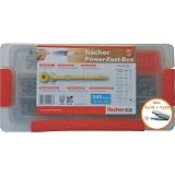 Qualit�ts-Power-Fast-Box, kompaktes Schraubensortiment besteht aus 245Teile inkl. 2 Bitsvon "fischer-Net"