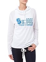 Cross Sudadera con Capucha (Blanco)