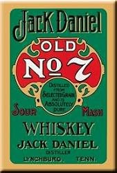 Jack Daniel's Green Label Refrigerator Magnet
