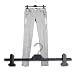 10 Clip Trouser Clothes Coat Hangers Adjustable