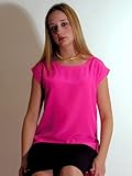 Classic Silk Shell - 100% Silk - Royal Silk - Fuchsia - Petite
