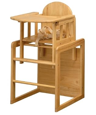 East Coast Nursery Wooden Combination Highchair - Natural