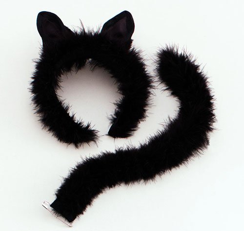 BLACK CAT SET KIT - HALLOWEEN SET