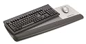 3M Wrist Rest for Keyboard and Mouse, Gel, Adjustable Platform, Precise Battery Saving Mousing Surface, Black