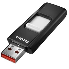 SanDisk 16GB Cruzer USB 2.0 Flash Drive (SDCZ36-016G-A11, Retail Package)