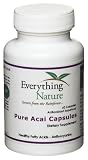 Everything Nature Pure Acai Capsules, 60-Count Bottle