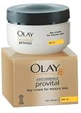 Olay Anti-Wrinkle Provital Day Cream for Mature Skin - SPF 15 - 50ml