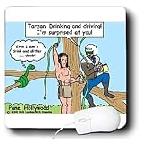 Londons Times Famous People Places Books Cartoons - Tarzan SUI - Mouse Pads