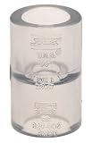 Clear PVC Coupler Schedule 40 1-1/2 Item Number 432305 (Pack of 1)