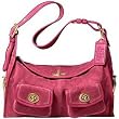 NEW AUTHENTIC COACH BLEECKER SUEDE HAVERSAC SHOULDER BAG 12797 (Pink)