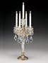 Schonbek 71064-23 Etruscan Gold / Handcut La Scala Renaissance Five Light Up Lighting Wax Candle Tab