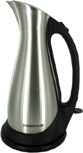 Farberware 1.5L Cordless Stainless Steel Jug Kettle Farberware 1.5L Cordless Stainless Steel Jug Kettle