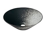 カクダイ 瑠珠 丸型手洗器 白窯肌 493-037-D1