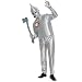 Wizard of Oz tm Tin Man tm Adult Fancy Dress Costume