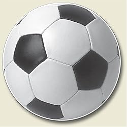 Soccer Auto Coaster, Single Coaster for Your Car