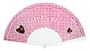 Wiesn F�cher rosa "Herzerl", Trachtenf�cher