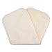 LBB Baby 4 Layers Super Water Absorbent Bamboo Fiber Inserts for Cloth Diapers(10 Pieces)