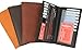 New Men's Leather Long Wallet Pockets ID Card Clutch Bifold Purse