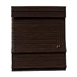 Lewis Hyman 0296235 Cocoa Tahiti Bamboo Roman Shade. 35" W x 72" L