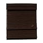 Lewis Hyman 0296227 Cocoa Tahiti Bamboo Roman Shade. 27" W x 72" L