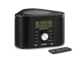 PURE Chronos CD Series II, DAB/FM/CD Stereo Clock Radio - Black