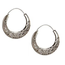 Sterling Silver Earrings for Women 1.75 inches (ers310)
