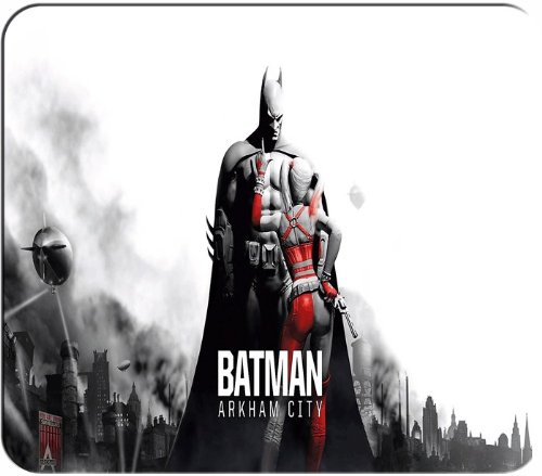  Batman Arkham City Batman-Harley Mouse Pad