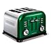 Morphy Richards Accents 44731 4 Slice Toaster, Green