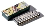 Hohner Harmonicas Echo Tremolo Harmonica, Chrome