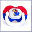 Kansas Jayhawks Baby/Child Pacifier (Set of 3) - NCAA College Athletics