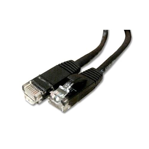 Networx 100 FT Booted CAT6 Network Patch Cable - Black