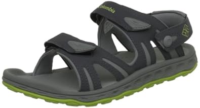 Columbia Techsun Interc, Sandales homme - Gris (CharcoalSafety Yellow ...