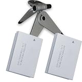 Pro Power NB-5L Equivalent Lithium Ion Battery VALUE 2-PACK for Canon Digital Photo Camera models Powershot SD850 SD870 SD950 IS SD700 IS SD800 SD900, Digital IXUS 800 IS ** Includes Mini Tripod **