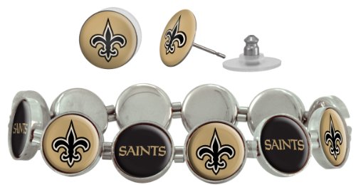NFL New Orleans Saints Jewelry Set