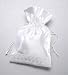White Satin & Pearl Bridal Gift or Wedding Money Bag Purse for the Dollar Dance