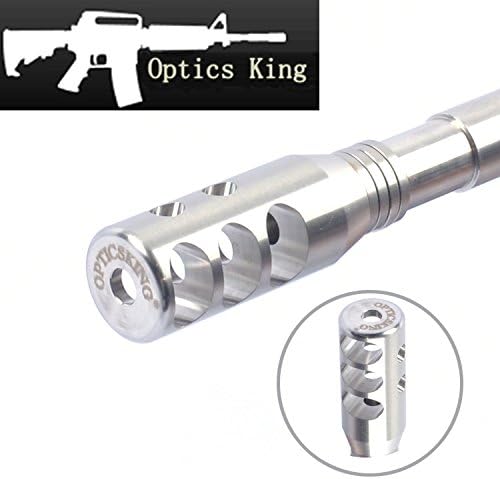 Optics King .223 1/2x28 Competition Muzzle Device Brake Muzzle Brake