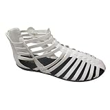 Women's Roman Gladiator Sandals in White
