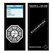 Dharma Black Design Decal Skin Sticker for Apple iPod nano 2G (2nd Generation) 2GB/ 4GB/ 8GB Player