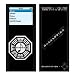 Dharma Black Design Decal Skin Sticker for Apple iPod nano 2G (2nd Generation) 2GB/ 4GB/ 8GB Player
