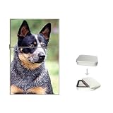Australian Cattle Dog Flip Top Lighter