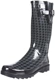 Western Chief Womens Technicolor Houndstooth Rain Boot