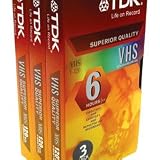 TDK 120 Minute Standard Video Tape (10-Pack)