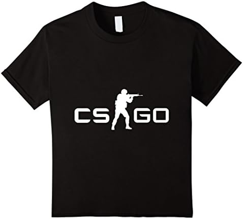 Kids CS:GO - Counter Strike: Global Offensive T-Shirt 12 Black