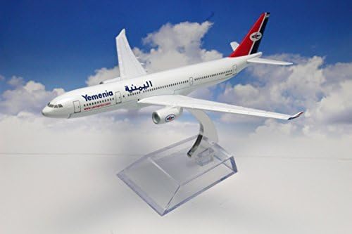 Airplane model die-cast / aircraft: Yemenia Airlines / United Arab Emirates Airbus A330